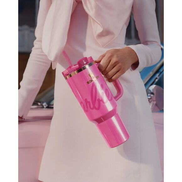 Barbie Icon Stanley Cup 30 Oz Quencher SEALED - In Hand - Picture 3 of 3